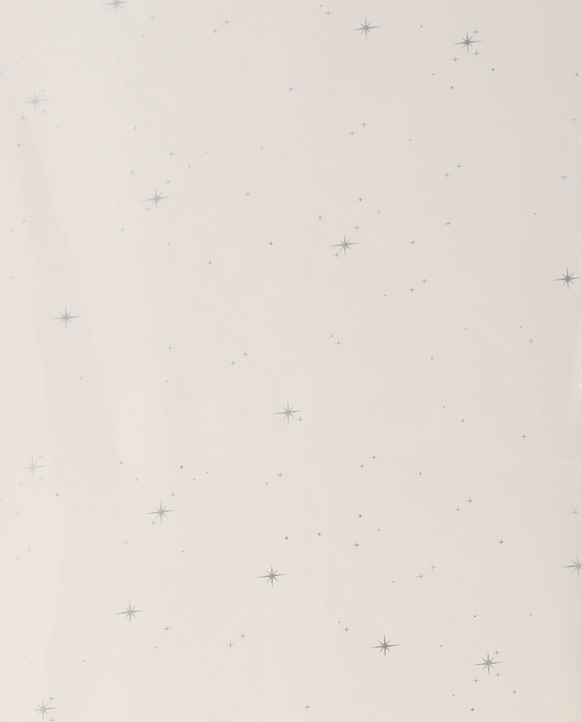 Guarda-Chuva Dobrável Transparente "Stars". Com Punho e Vivos a Condizer, Tecnologia Windproof e Estampado de Estrelas. Transparente-2