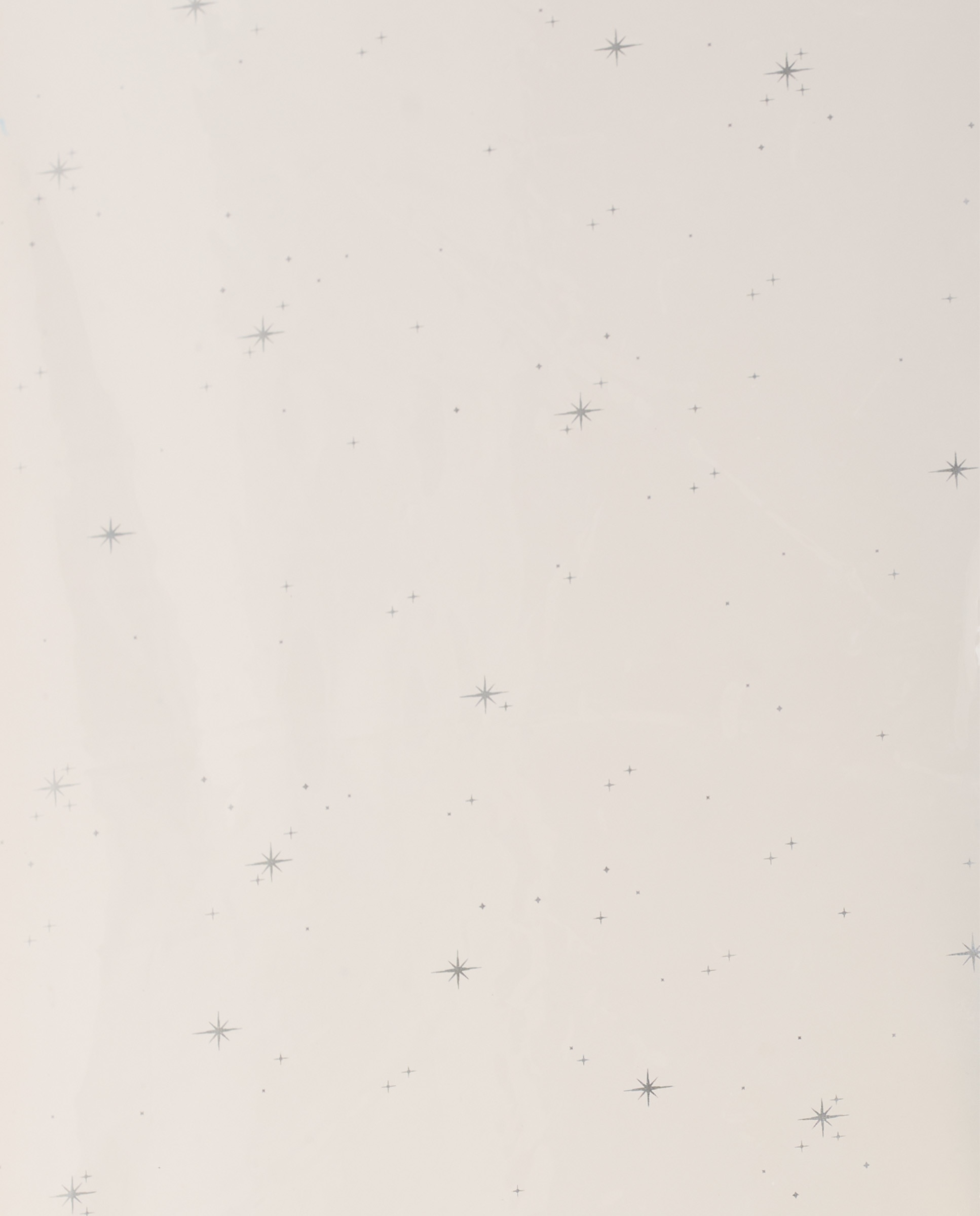 Guarda-Chuva Dobrável Transparente "Stars". Com Punho e Vivos a Condizer, Tecnologia Windproof e Estampado de Estrelas Transparente-2