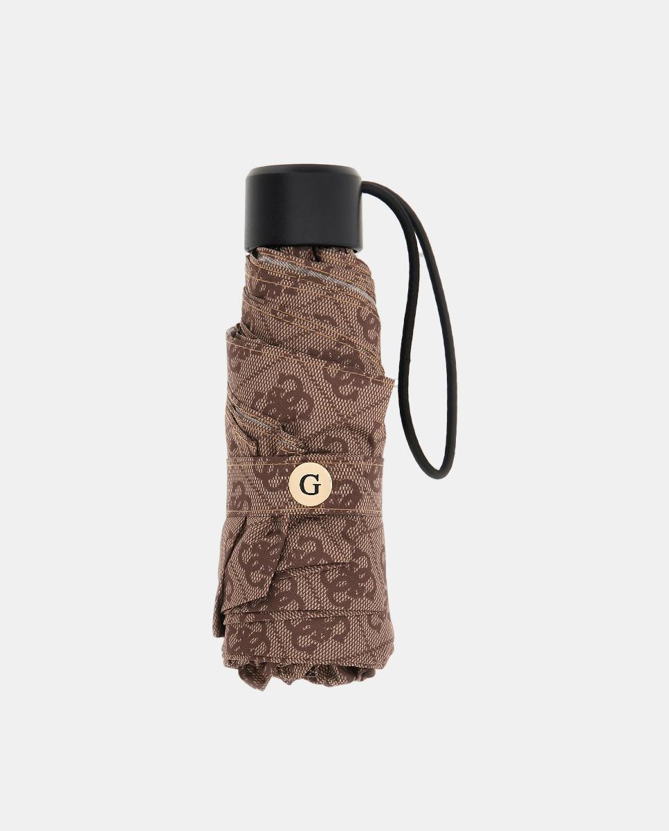 Guarda-Chuva Mini Automático Bege-1