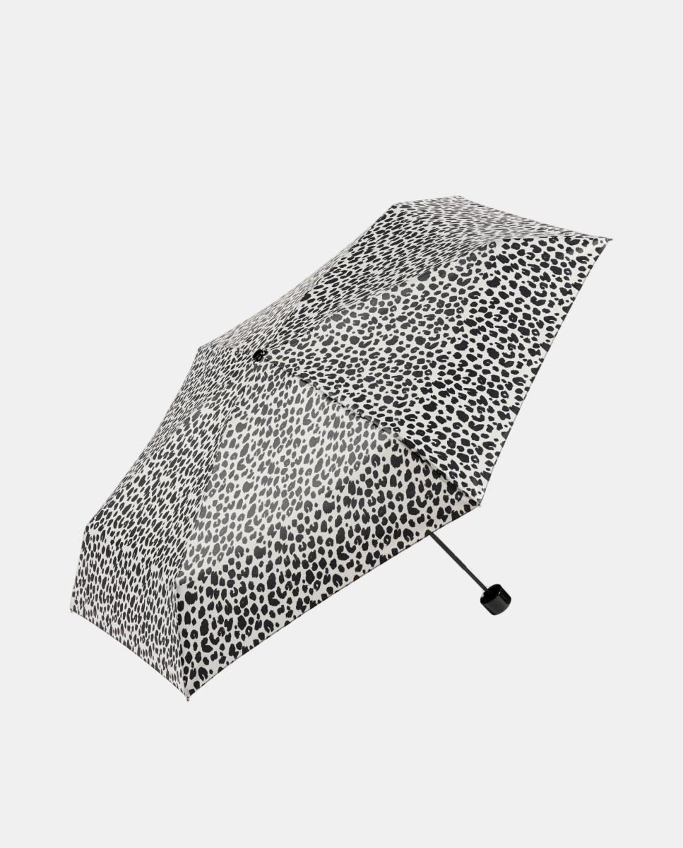 Imagem 0 de Guarda-Chuva Dobrável com Nécessaire de Neopreno. Animal print
