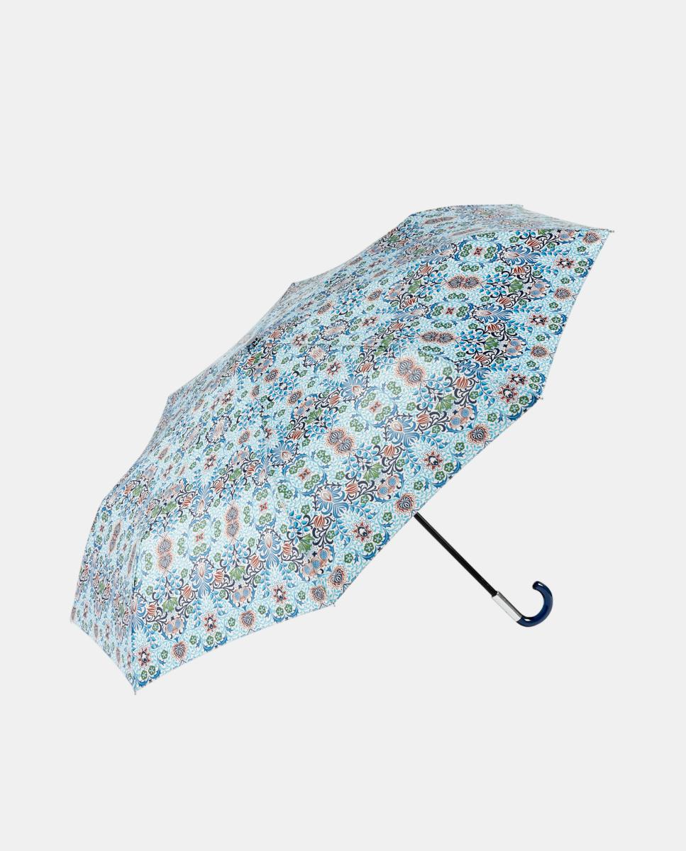 Imagem 0 de Guarda-Chuva Dobrável com Punho Curvo. Estampado Floral Morris