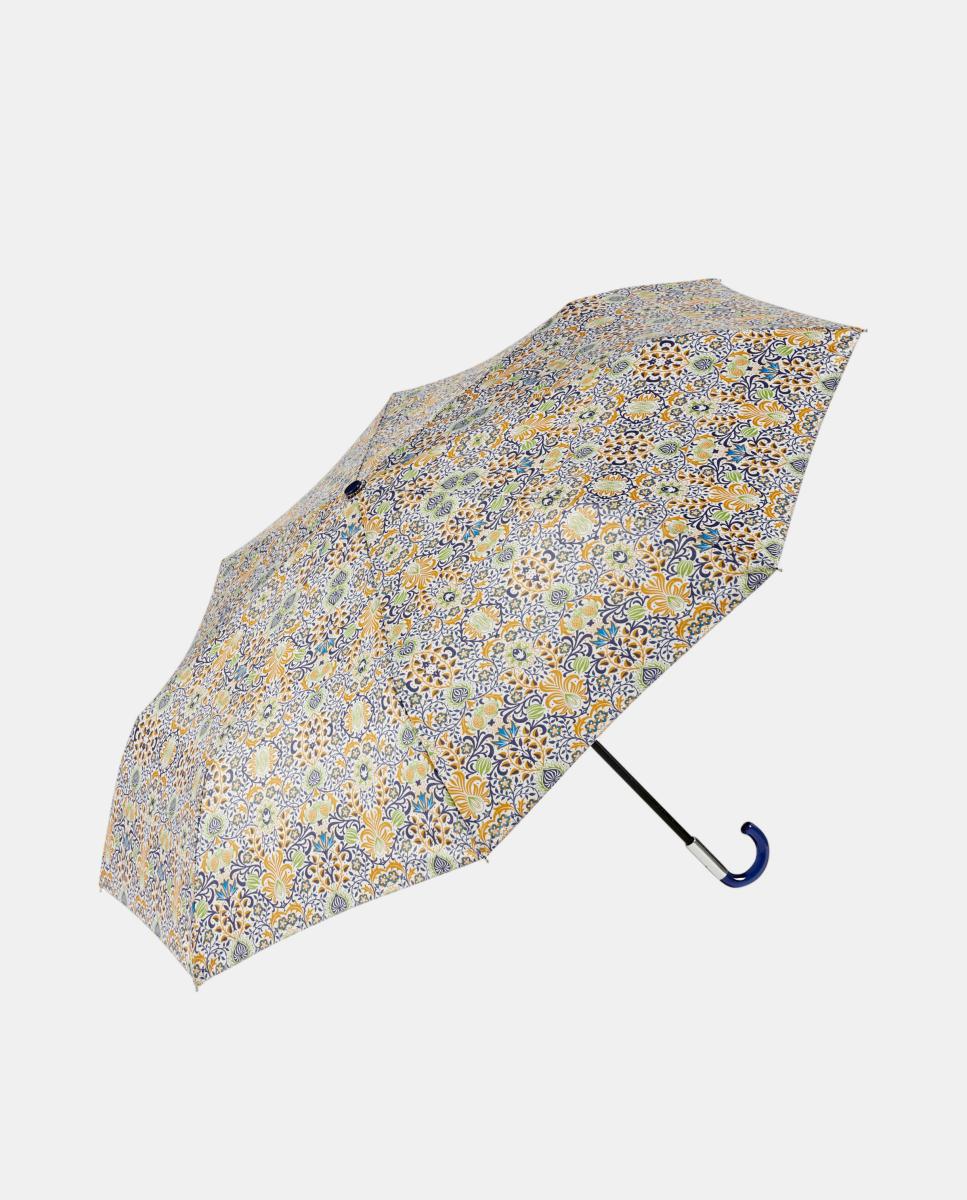 Imagem 0 de Guarda-Chuva Dobrável com Punho Curvo. Estampado Floral Morris