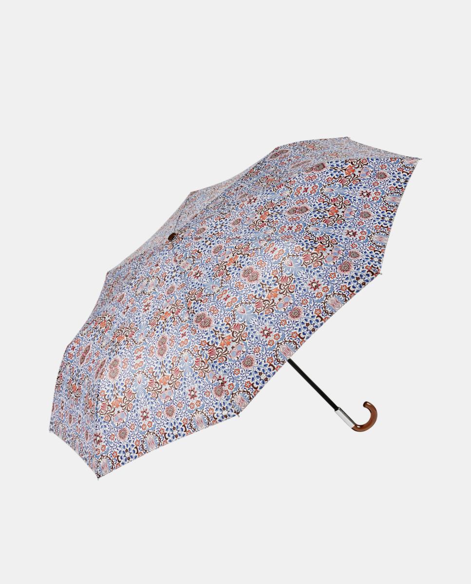 Imagem 0 de Guarda-Chuva Dobrável com Punho Curvo. Estampado Floral Morris
