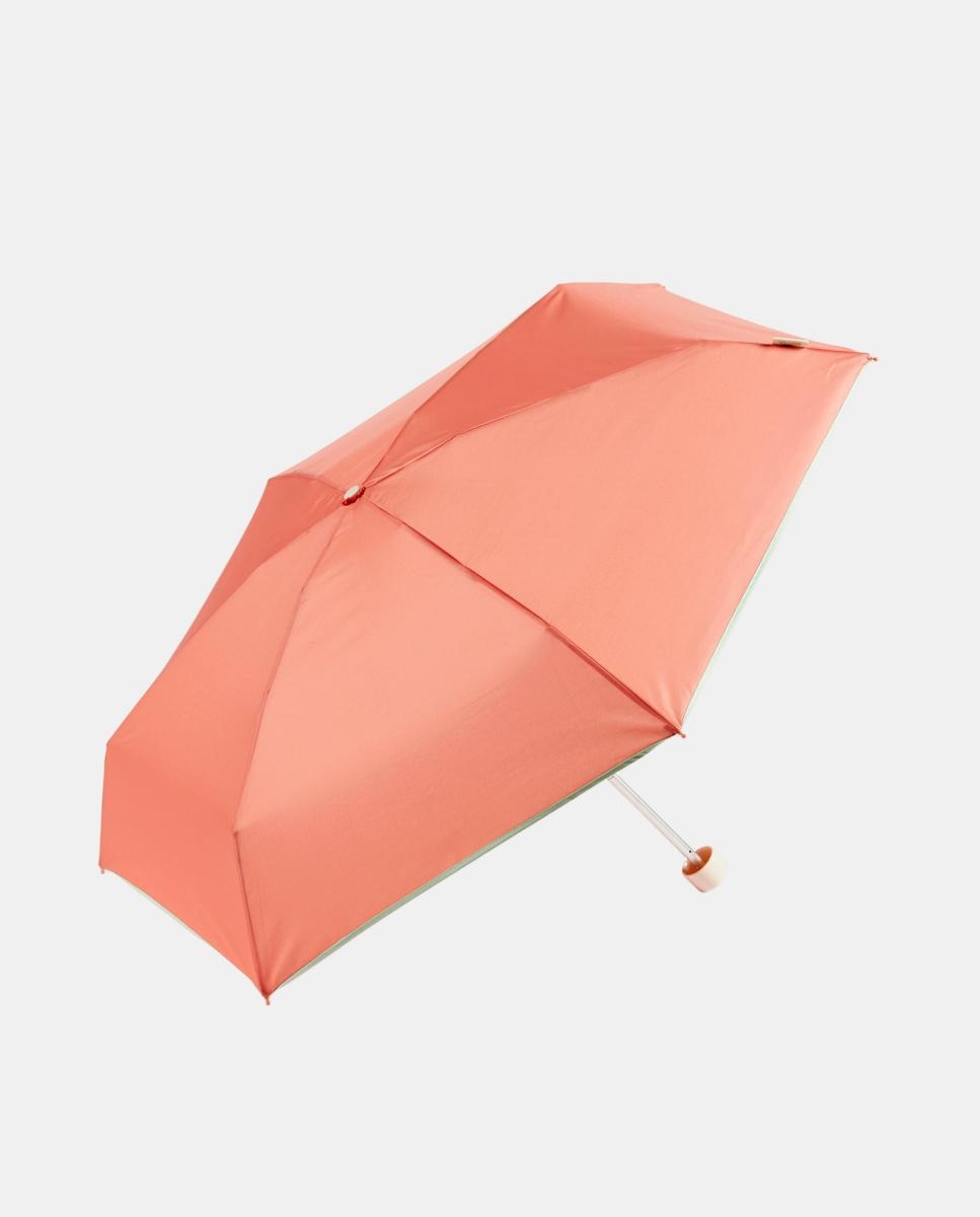 Imagem 0 de Guarda-Chuva Dobrável Manual Liso. Com Estojo de Neopreno