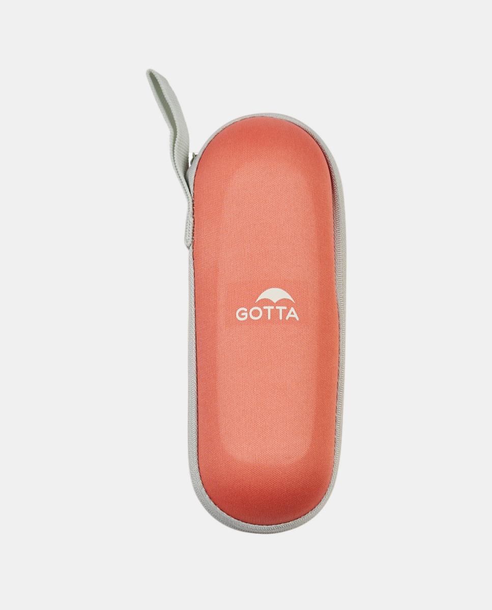 Guarda-Chuva Dobrável Manual Liso. Com Estojo de Neopreno Turquesa-3