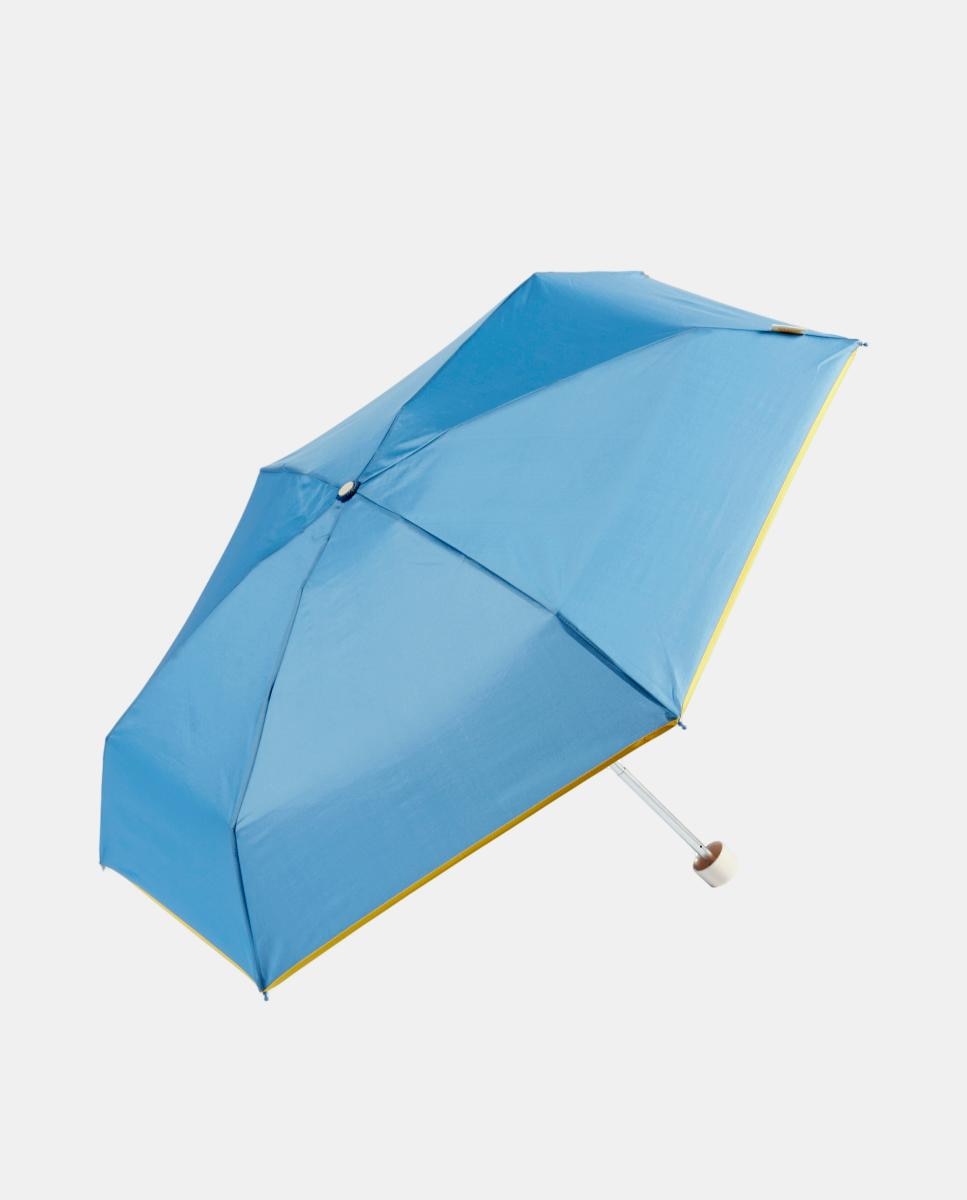 Imagem 0 de Guarda-Chuva Dobrável Manual Liso. Com Estojo de Neopreno