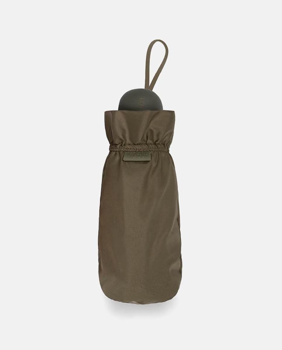 Guarda-Chuva Mini Manual UV Light Verde Azeitona-2