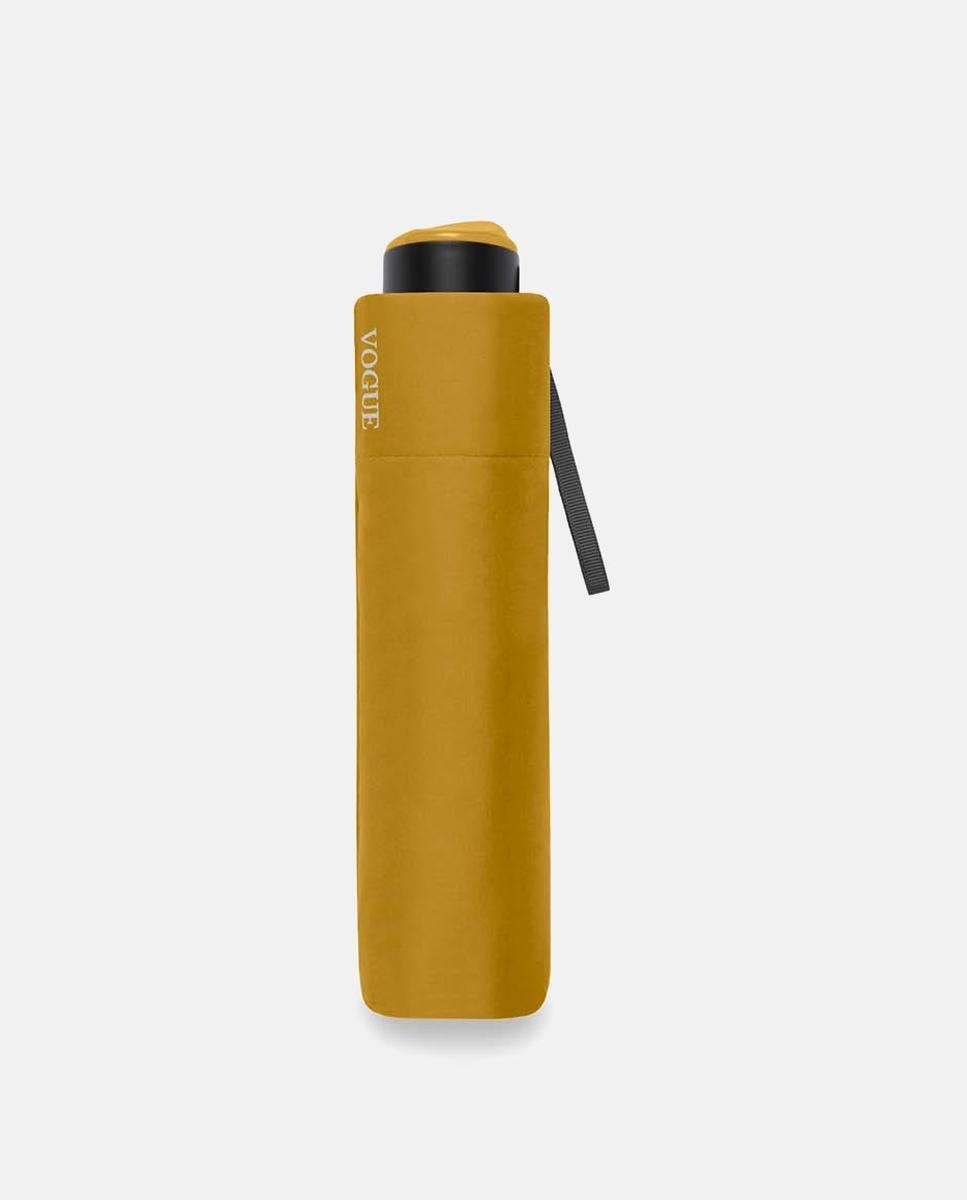 Guarda-Chuva Dobrável Manual Essential Recycled Castanho caramelo-2