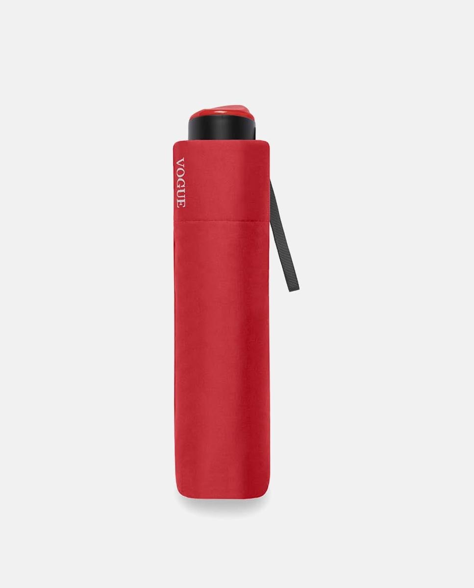 Guarda-Chuva Dobrável Manual Essential Recycled Vermelho-2