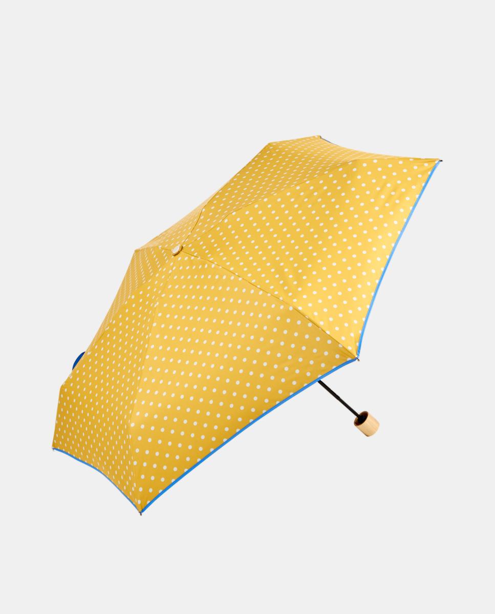 Imagem 0 de Guarda-Chuva Dobrável UPF50+ com Estampado às Bolinhas.