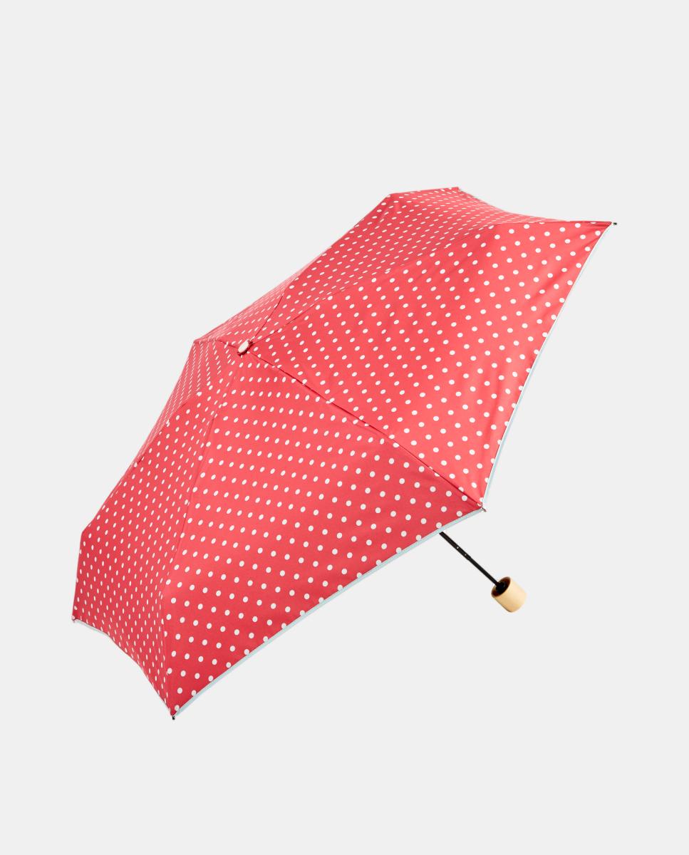 Imagem 0 de Guarda-Chuva Dobrável UPF50+ com Estampado às Bolinhas.