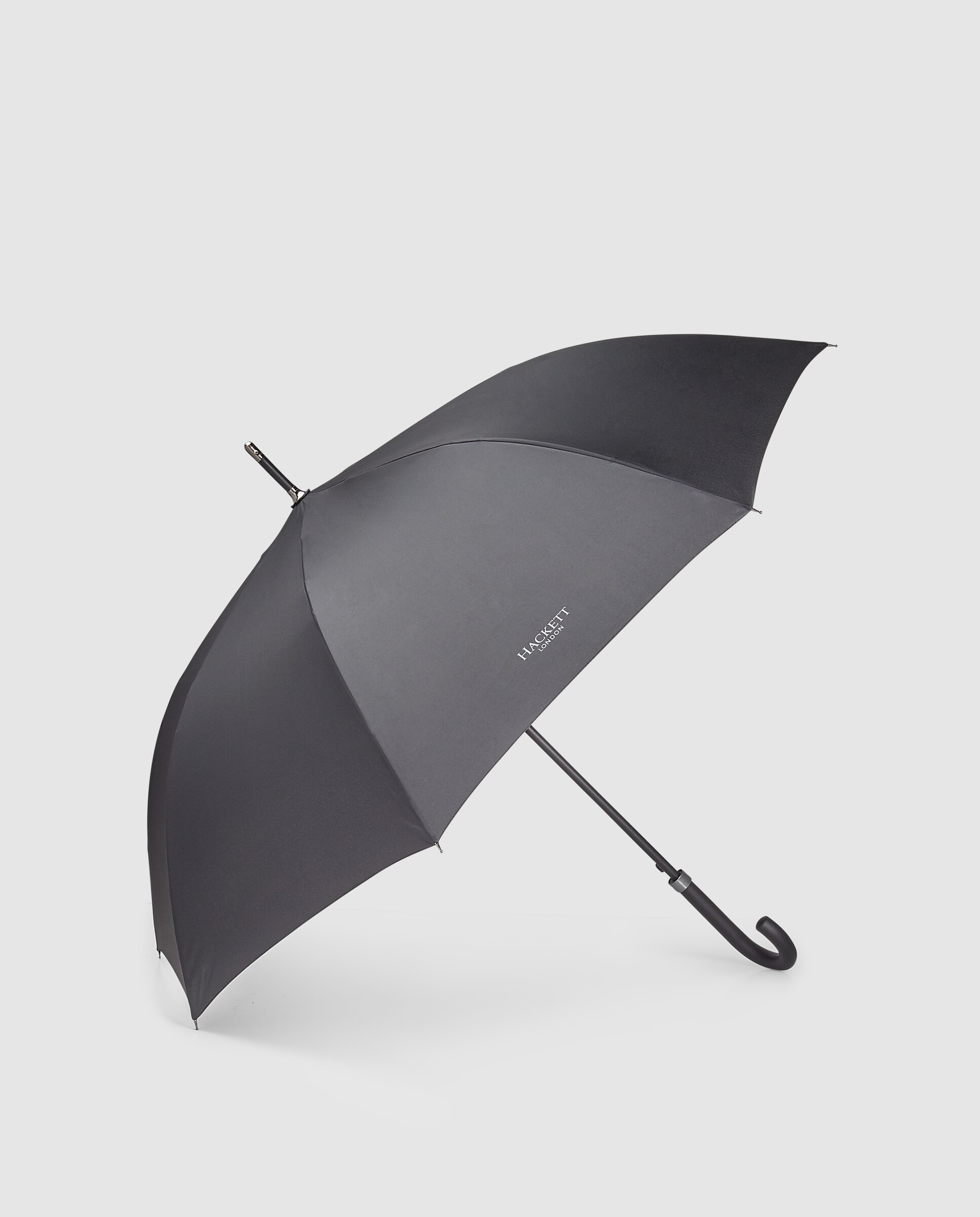Guarda-chuva comprido preto liso Preto-1