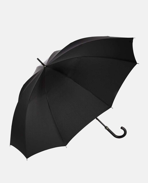 Imagem 0 de Guarda-Chuva Comprido Manual com Estrutura de Carbono "Ink". Grande Cúpula Tamanho Golf. Azul