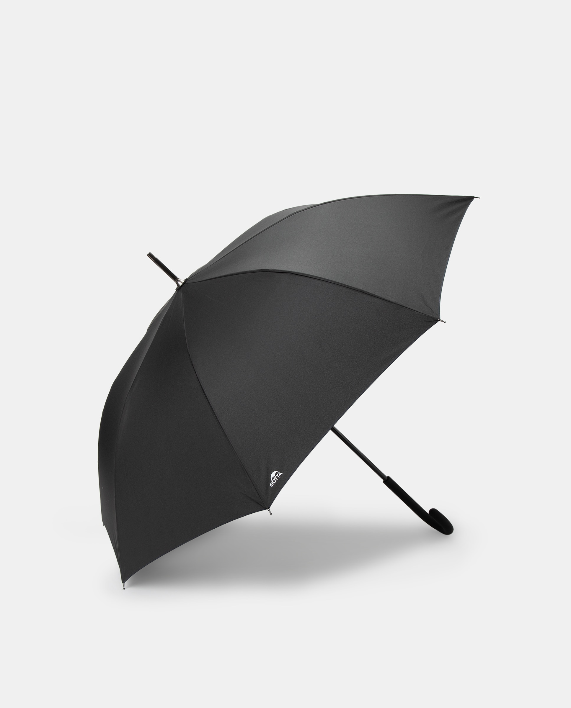 Imagem 0 de Guarda-chuva comprido automático preto liso