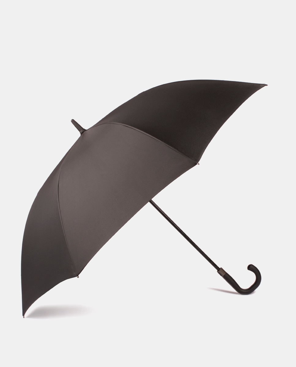 Imagem 0 de Guarda-Chuva Grande Comprido Automático - Preto