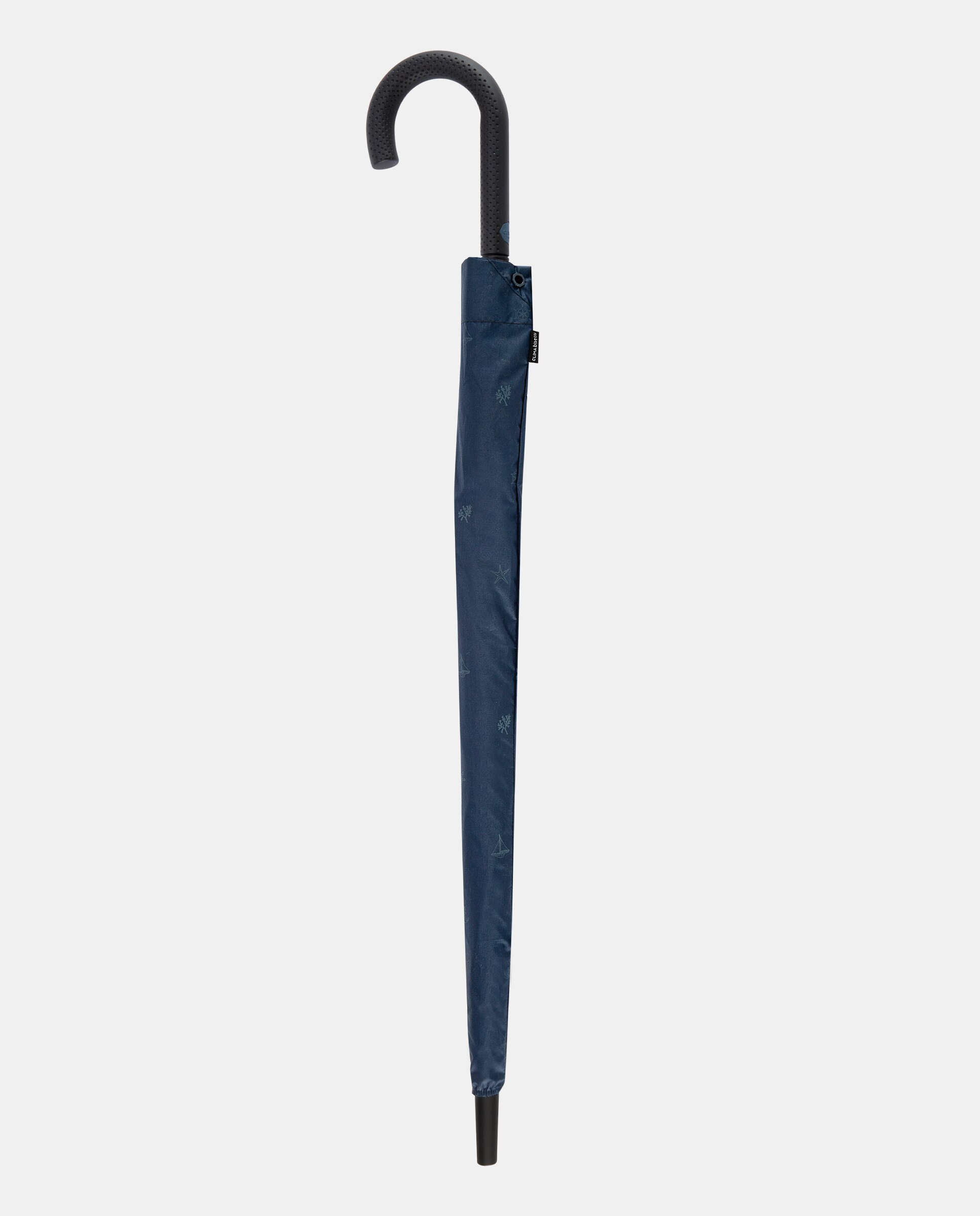 Guarda-Chuva Comprido Automático Estampado com Sistema Anti-Vento - Azul-Marinho Azul-marinho-2