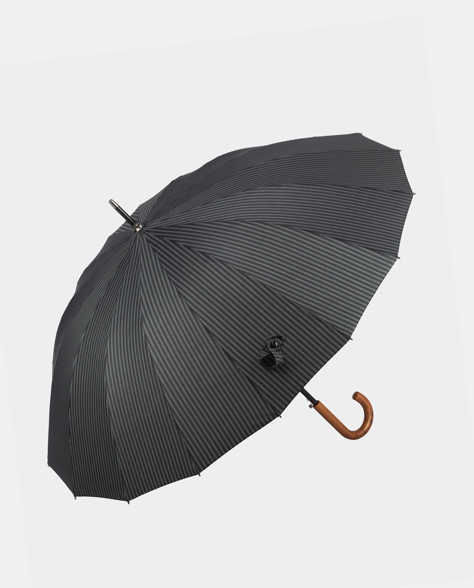 Imagem 0 de Guarda-Chuva Comprido Automático com Cabo Curvado. Estampado