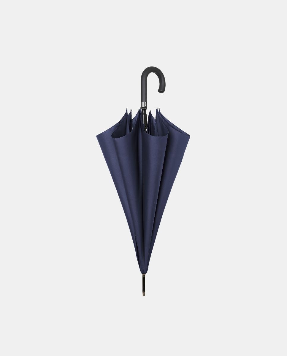 Guarda-Chuva Automático Golf de Microfibra com Varetas de Fibra de Vidro Azul-2