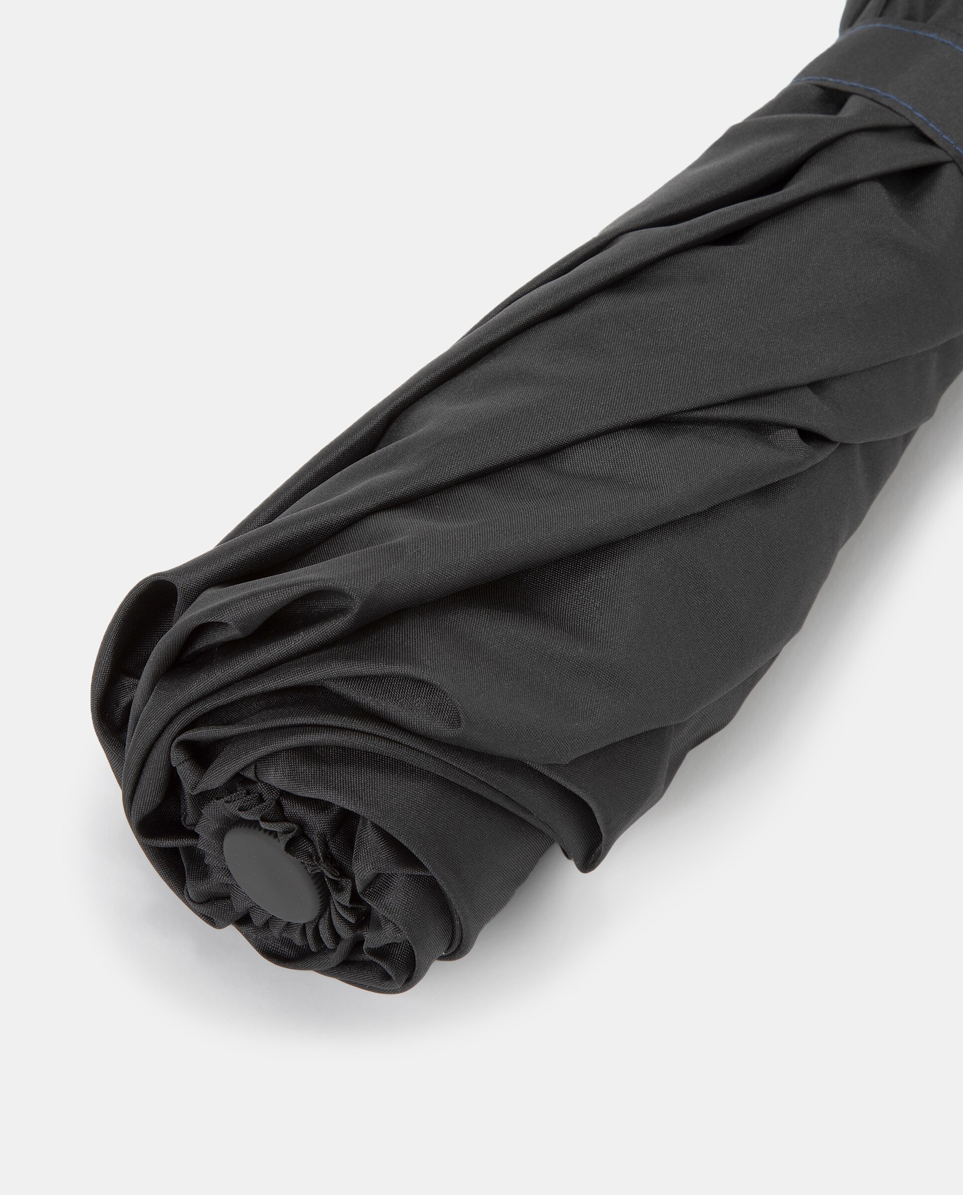 Guarda-chuva desdobrável automático preto Preto-3