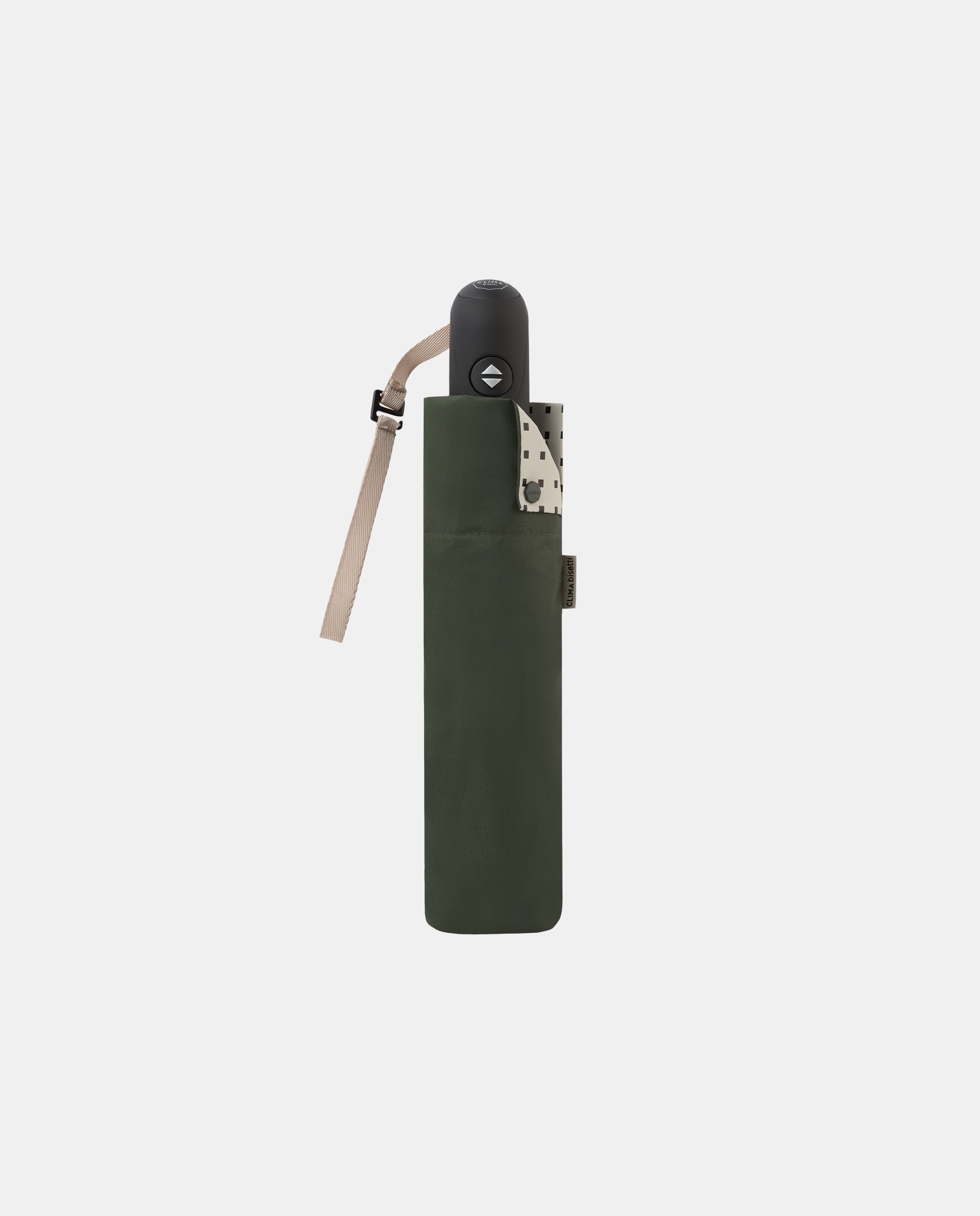 Guarda-Chuva Dobrável Manual "Color Block" com Sistema Windproof. Fabricado em Poliéster Reciclado e Reciclável Verde-2