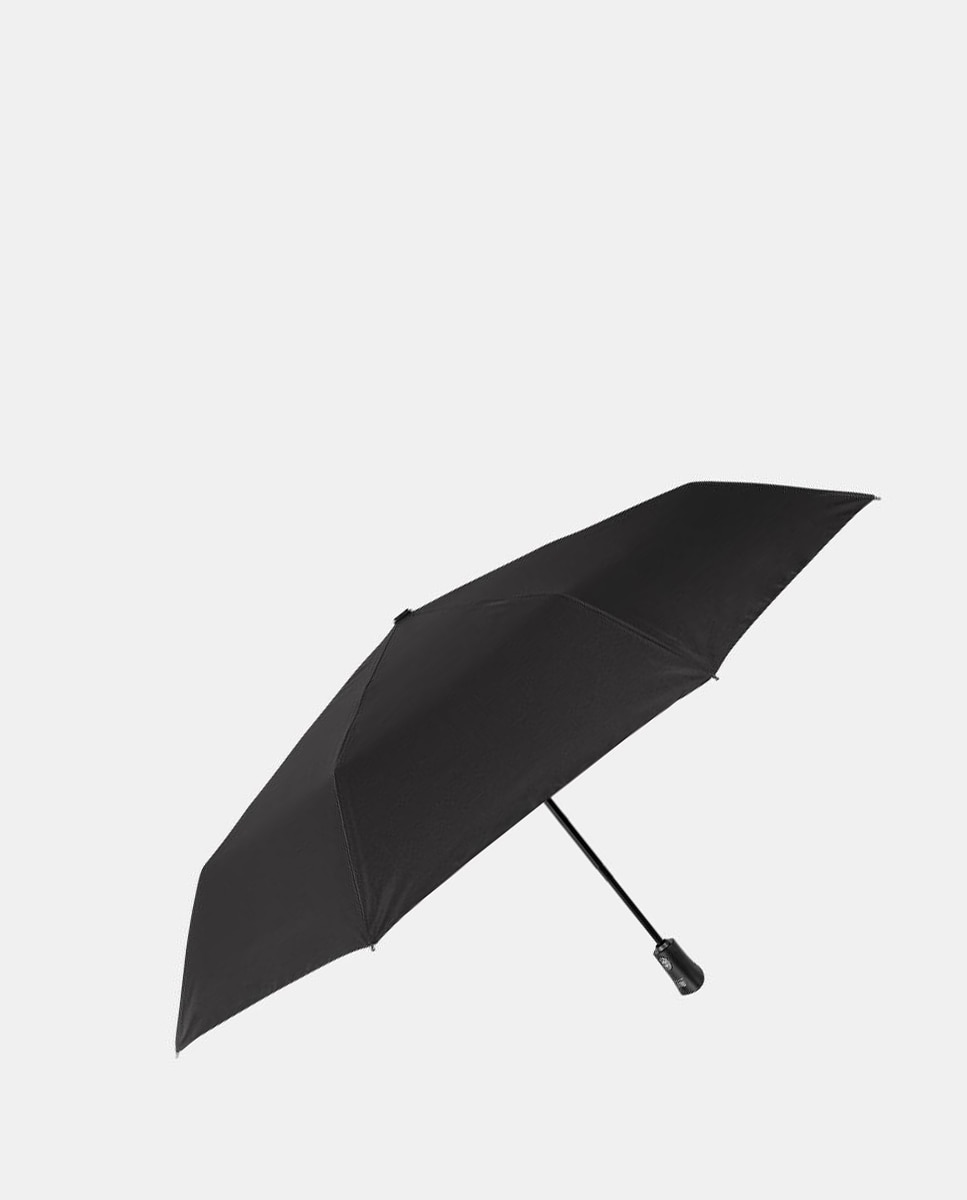Imagem 0 de Guarda-Chuva Dobrável com Fecho e Abertura Automáticos, Ligeiro em Microfibra com Varetas de Fibra de Vidro