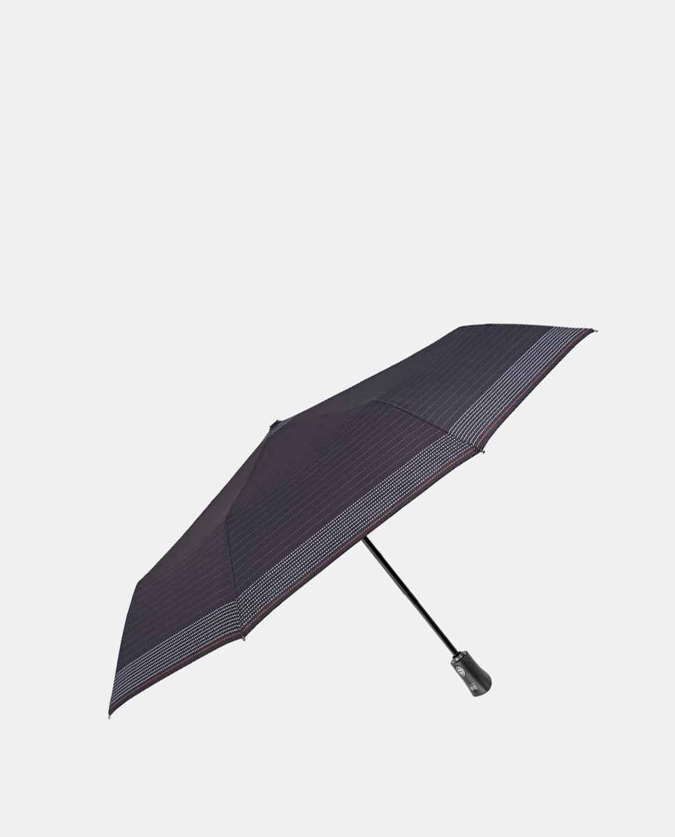 Imagem 0 de Guarda-Chuva Dobrável com Fecho e Abertura Automáticos, Antivento em Microfibra com Varetas de Fibra de Vidro