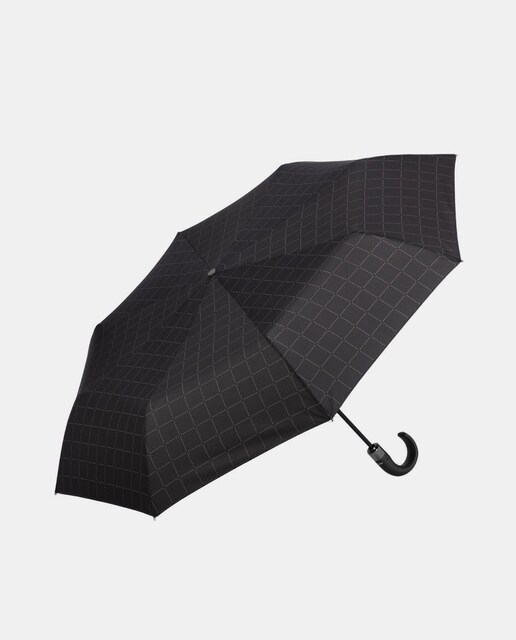 Imagem 0 de Guarda-Chuva Mini Abertura-Fecho com Cabo Curvo. Estampado