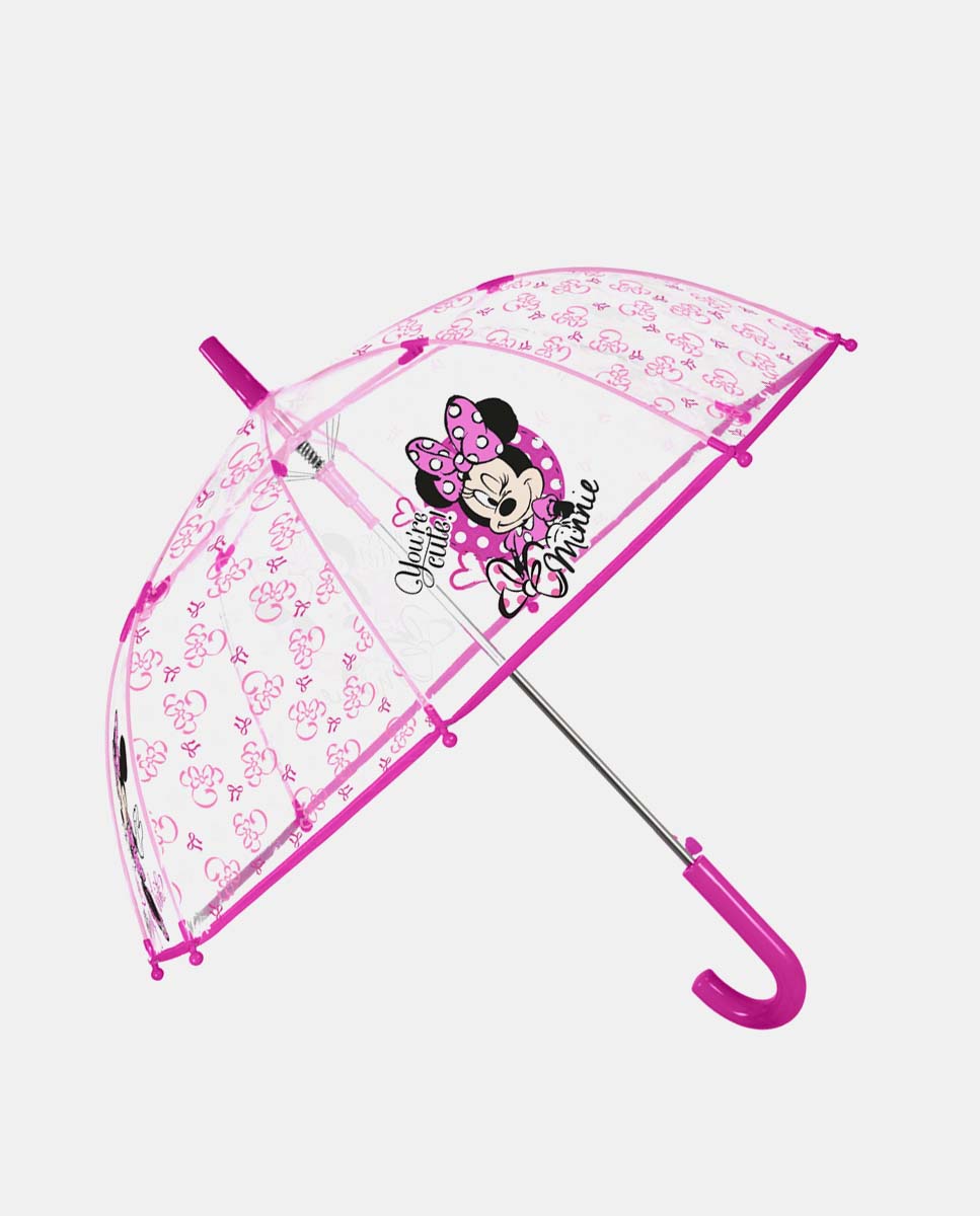 Imagem 0 de Guarda-Chuva Infantil Comprido Automático da Minnie