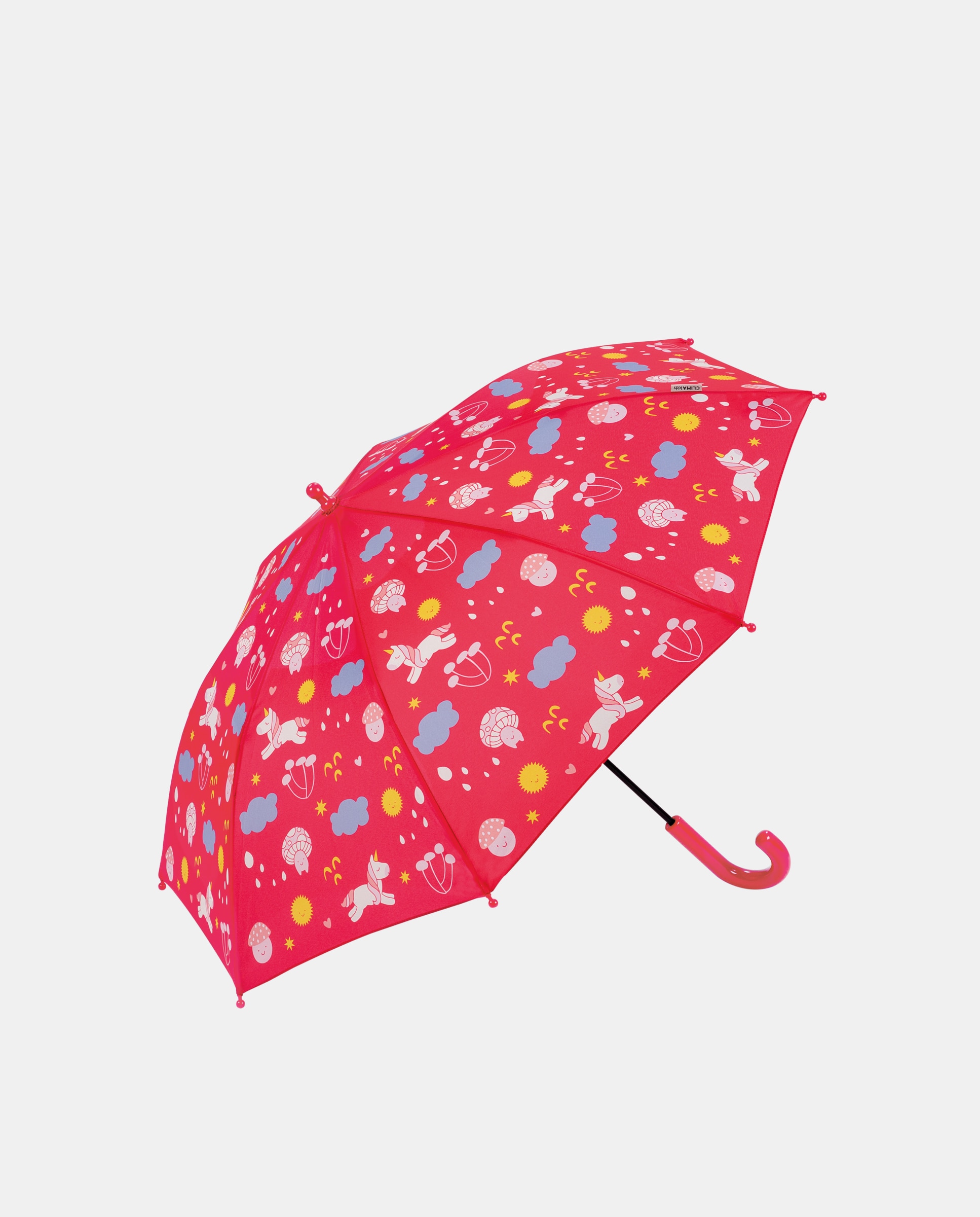 Imagem 0 de Guarda-Chuva Infantil Comprido Manual com Estampado - Vermelho