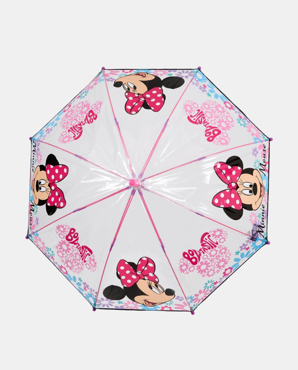 Guarda-Chuva Intantil 45/8 Manual com Forma de Cúpula POE Transparente Perletti Multicolor-3