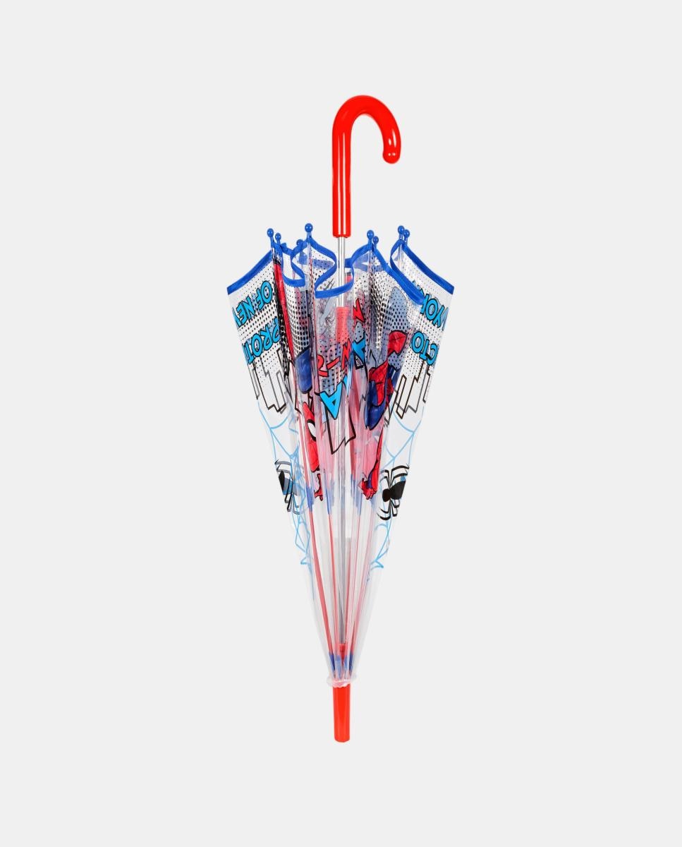 Guarda-Chuva Intantil 45/8 Manual com Forma de Cúpula POE Transparente Perletti Multicolor-2