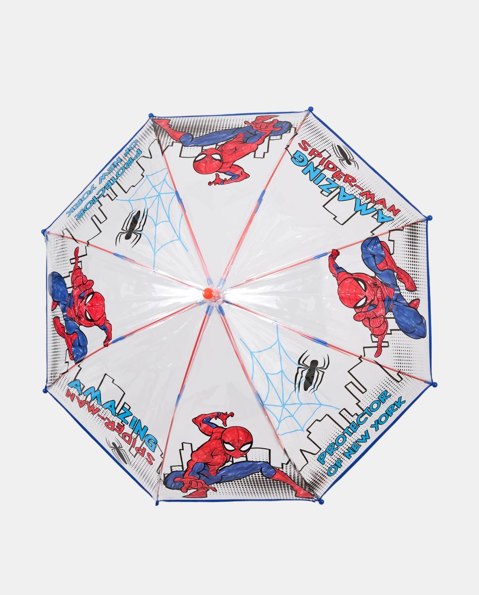 Guarda-Chuva Intantil 45/8 Manual com Forma de Cúpula POE Transparente Perletti Multicolor-3