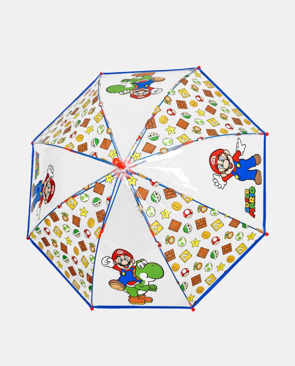 Guarda-Chuva Intantil 45/8 Manual com Forma de Cúpula POE Transparente Perletti Multicolor-3