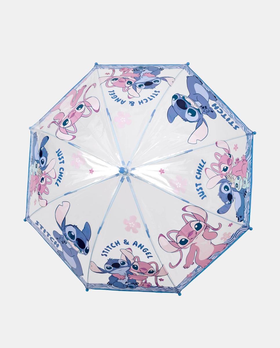 Guarda-Chuva Intantil 45/8 Manual com Forma de Cúpula POE Transparente Perletti Multicolor-3
