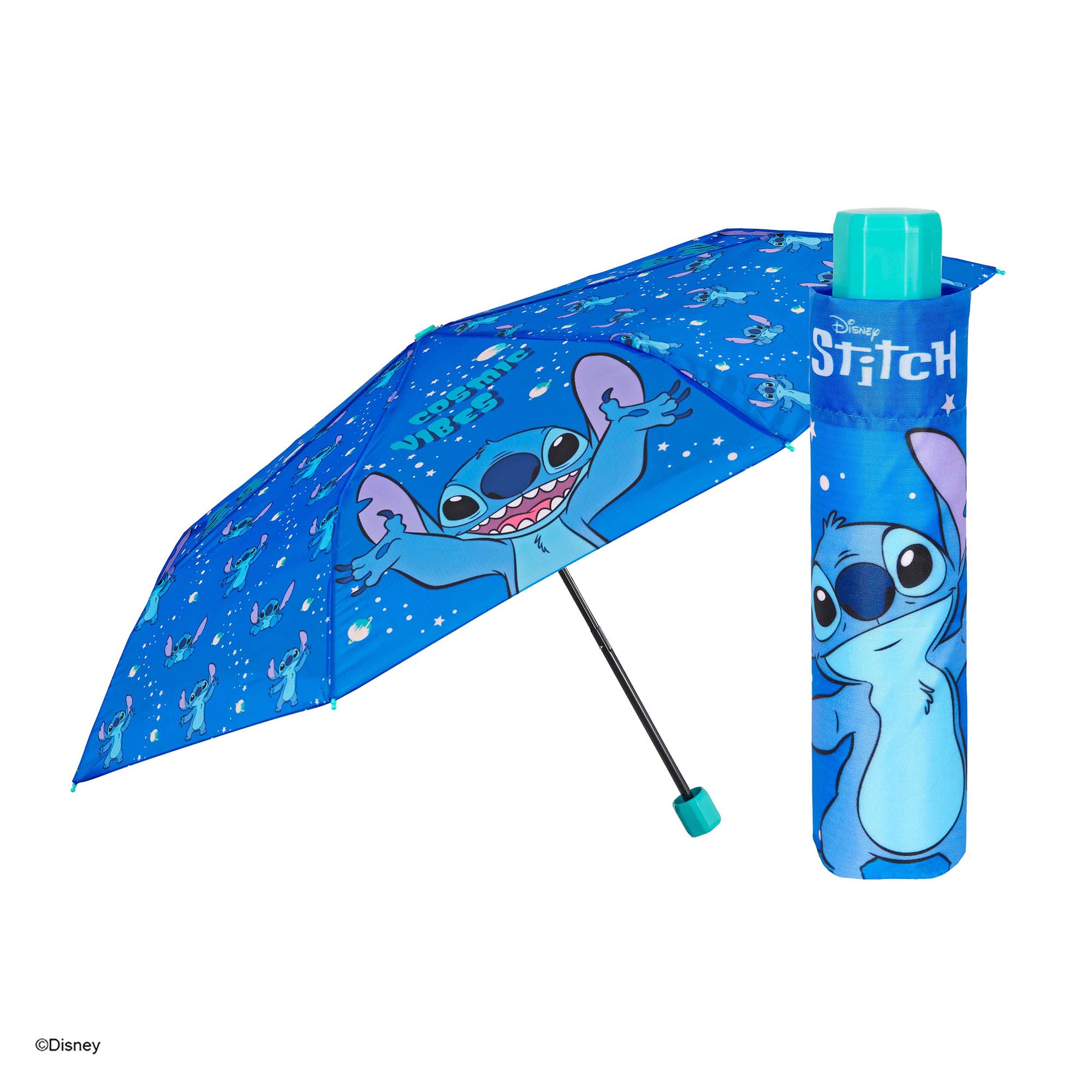 Imagem 0 de Guarda-Chuva Infantil Dobrável Manual Antivento com Varetas de Fibra de Vidro