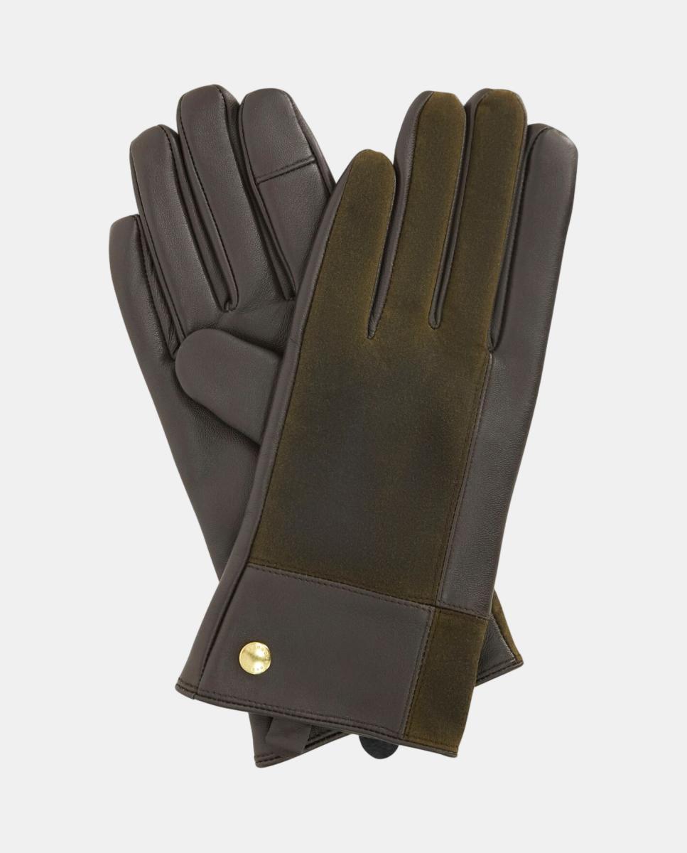 Imagen 0 de Guantes de piel Marrón