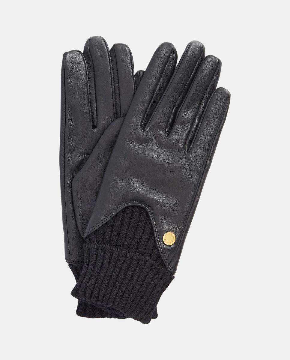 Imagen 0 de Guantes de piel Negro