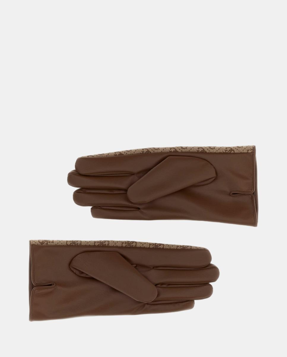 Luvas com Logótipo Bege-2