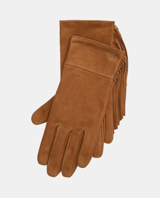 Imagem 0 de Luvas de Camurça com Franjas