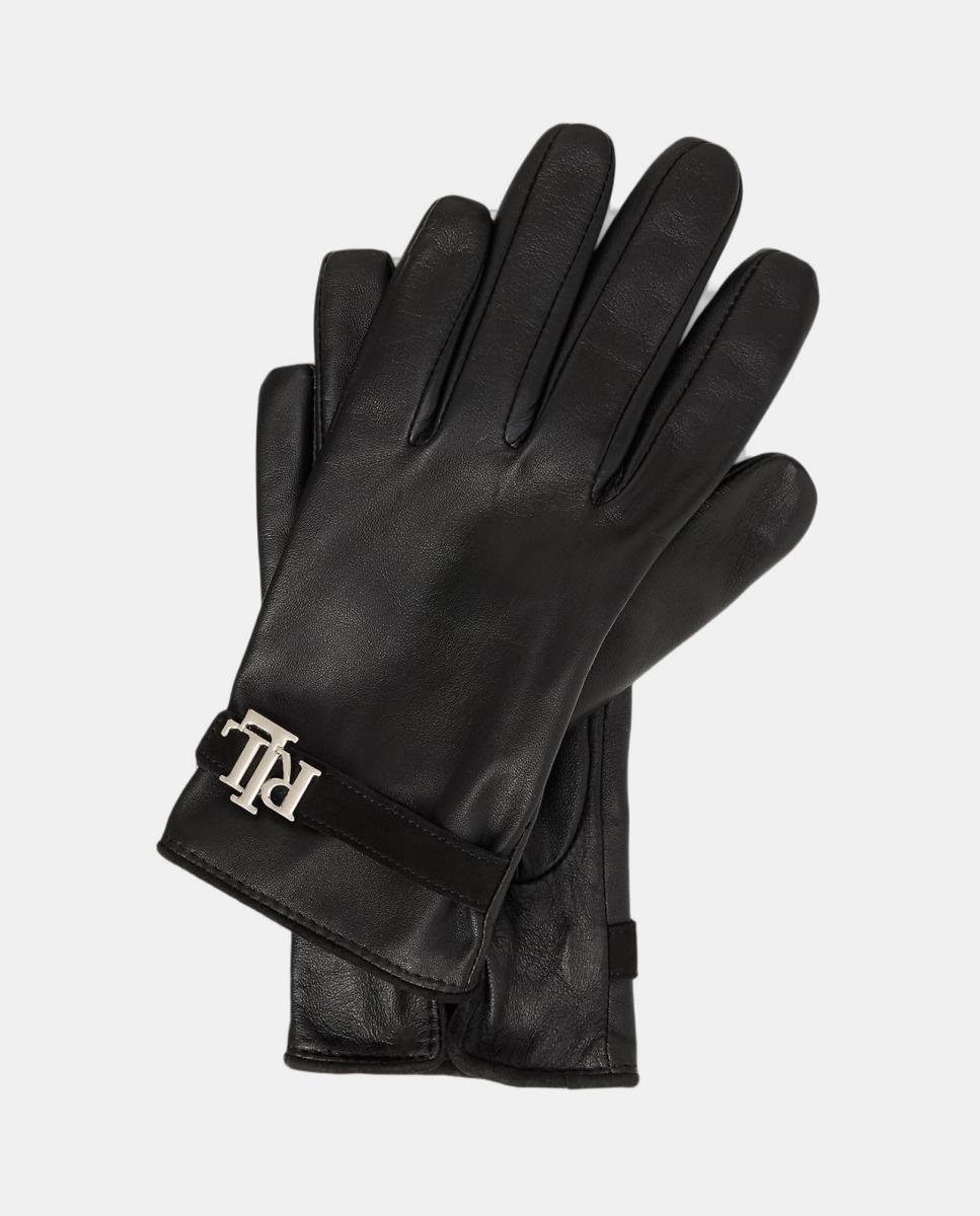 Imagem 0 de Luvas em Pele com Detalhe LRL