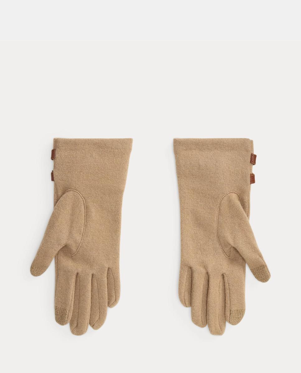 Luvas de Lã Taupe-2