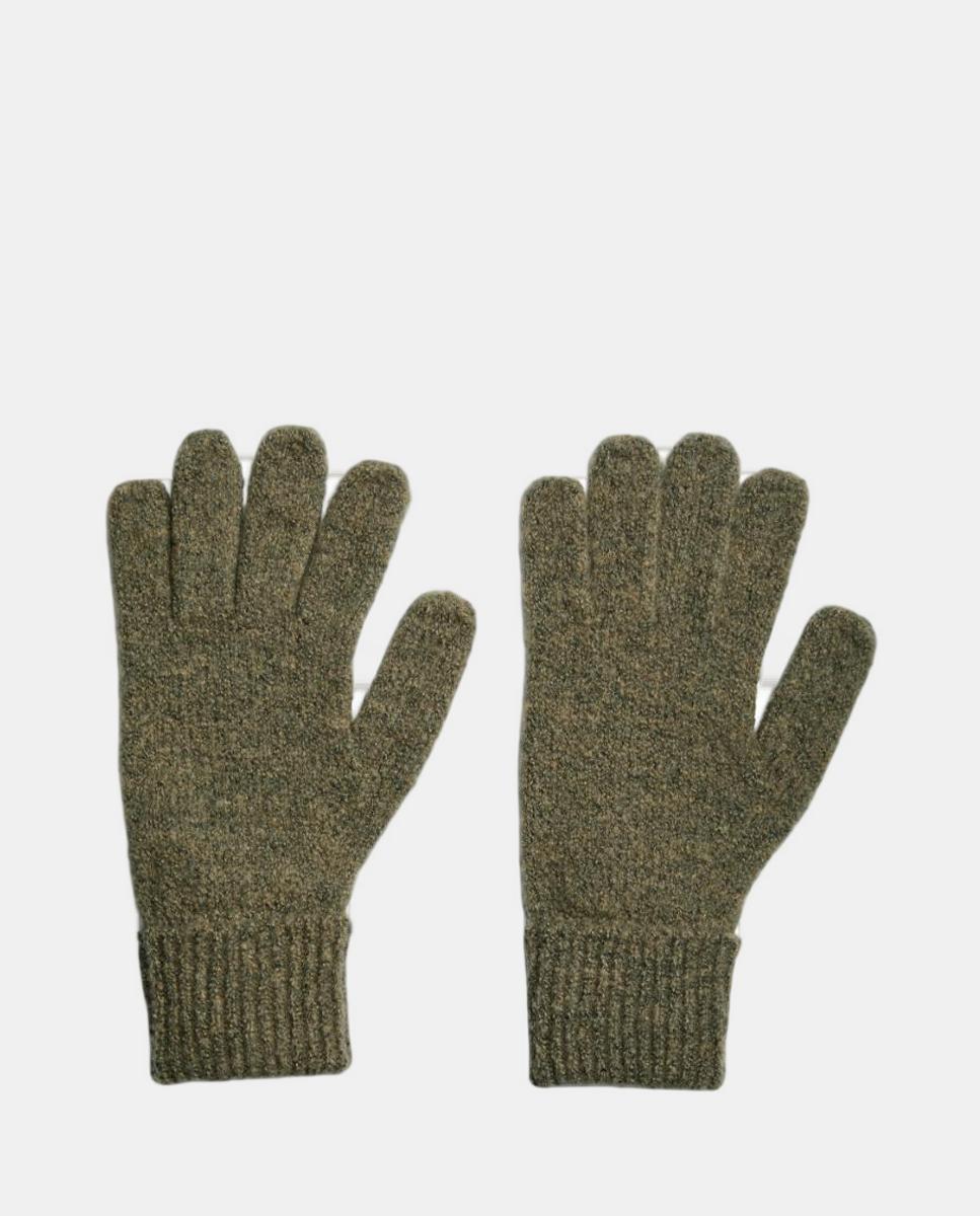Guantes en azul claro - Pieces - Negro Verde militar-1