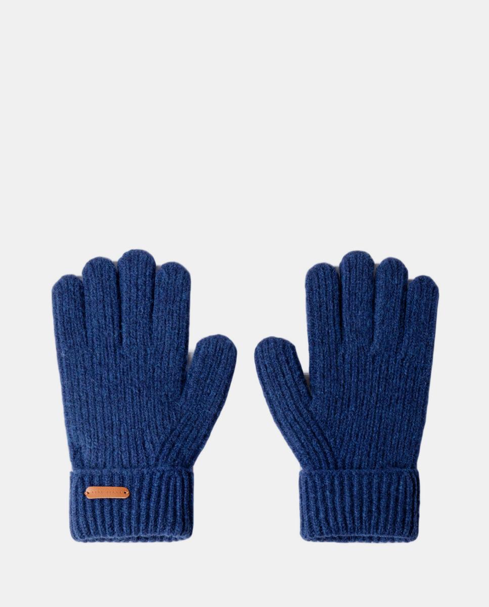 Guantes tejido de punto - Pepe Jeans - Azul Azul-1