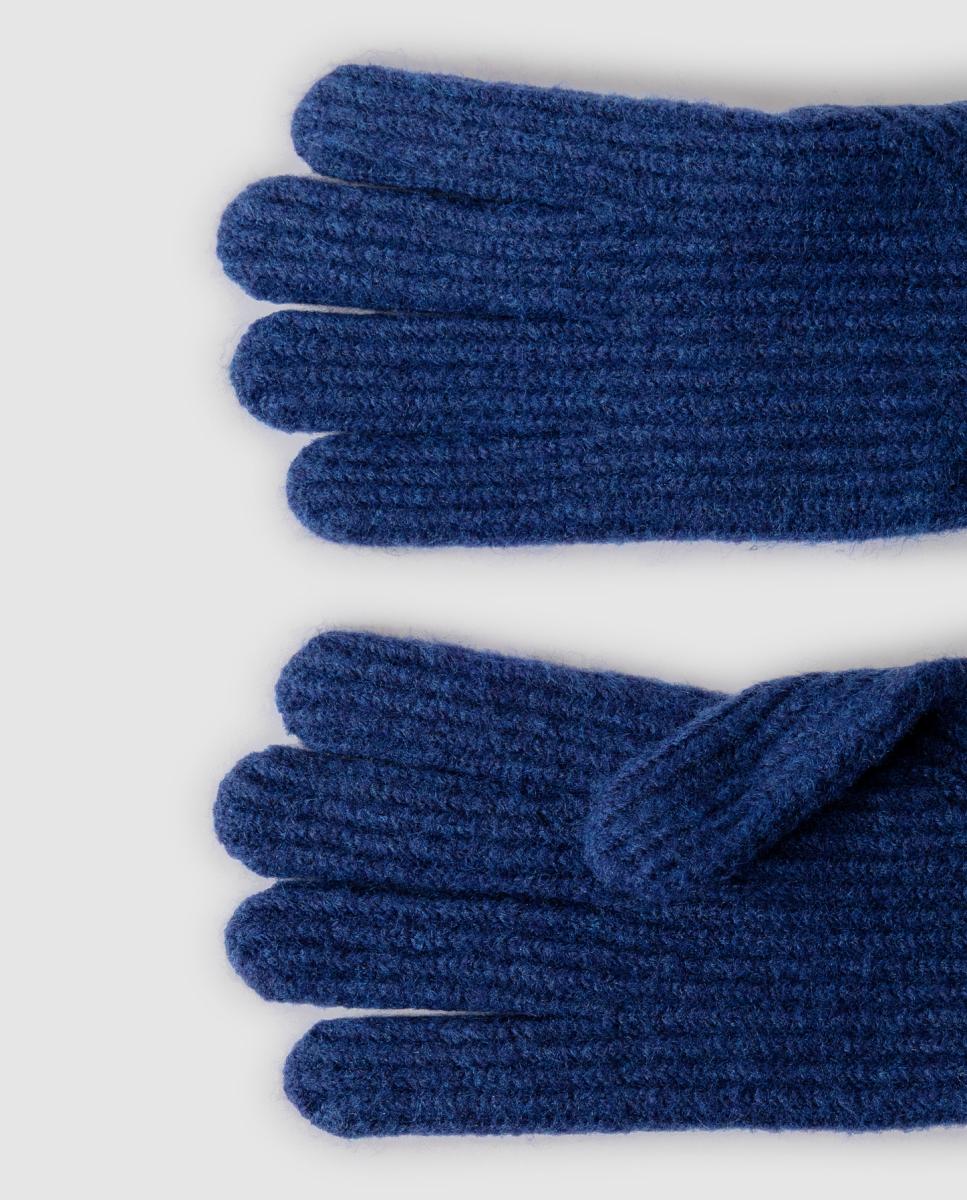 Guantes tejido de punto - Pepe Jeans - Azul Azul-4