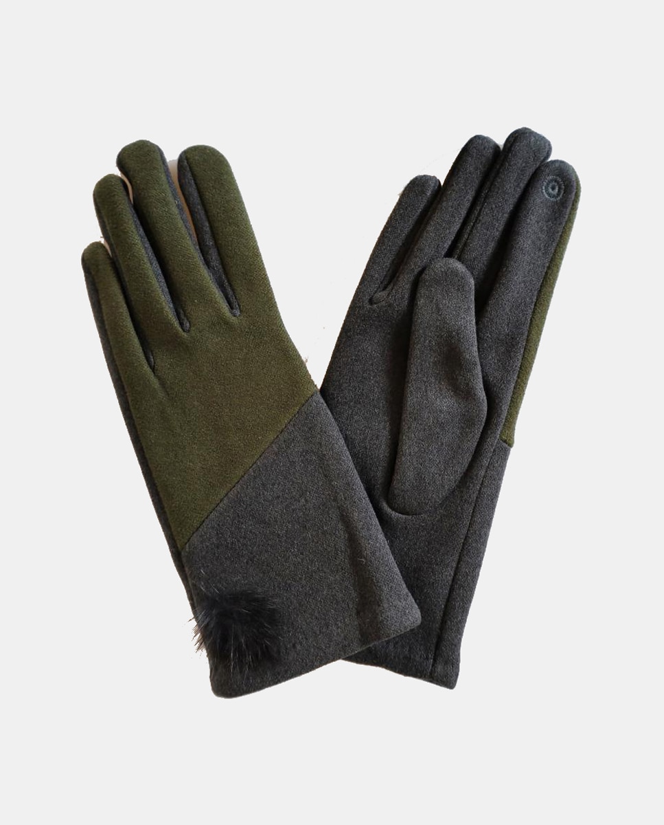 Imagem 0 de Luvas em Tecido - Preto/Cinzento