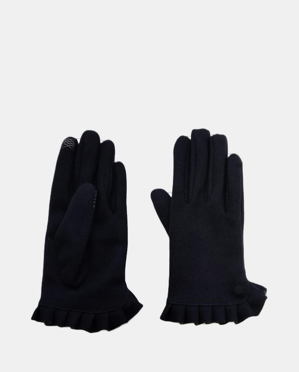 Imagem 0 de Luvas de Malha e Camurça. Punho de Pelo Sintético.