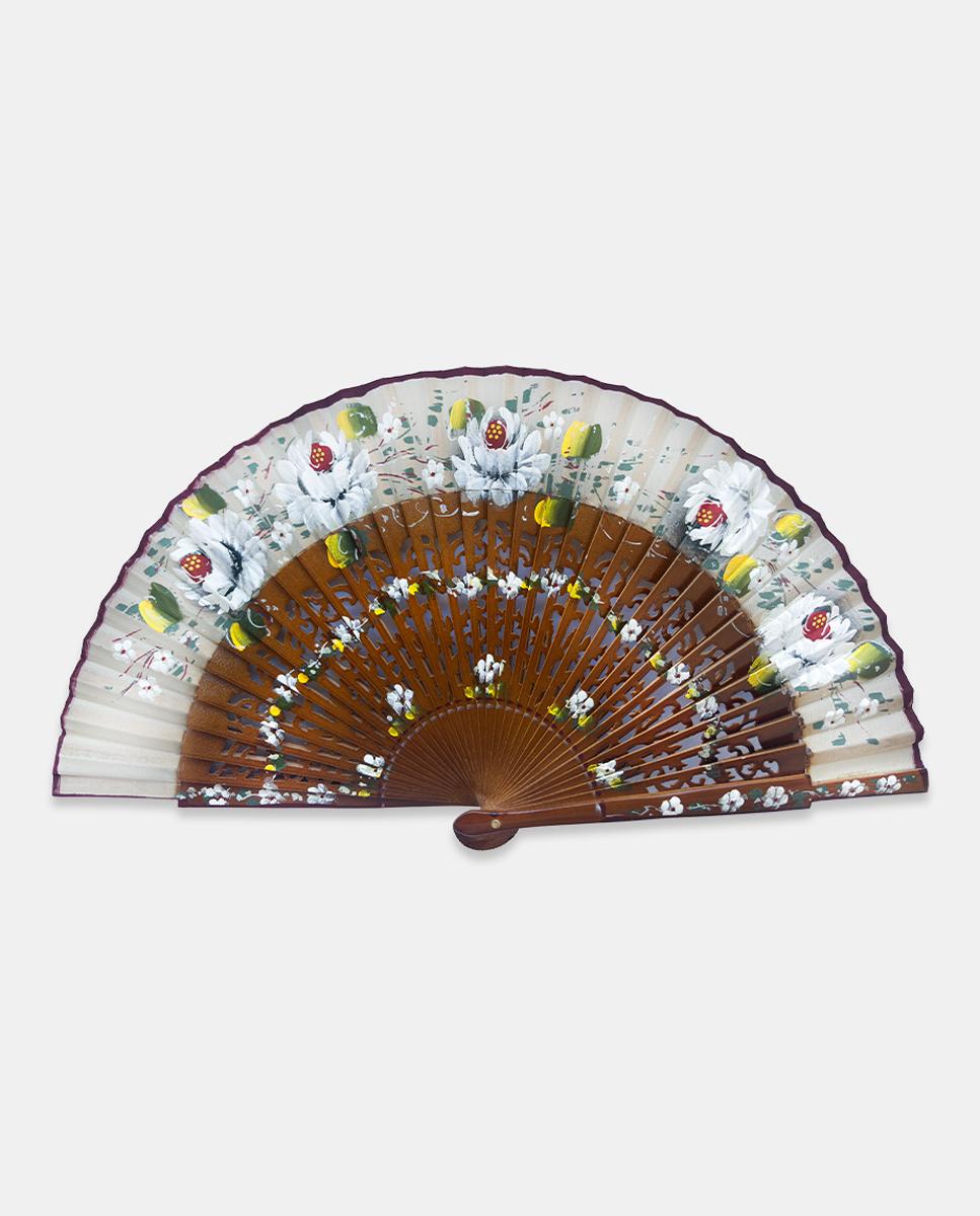 Imagen 0 de Abanico abedul pintado a mano