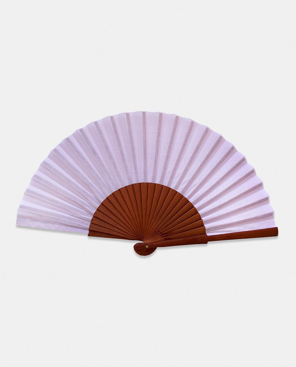 Imagen 0 de Abanico liso tela de algodón