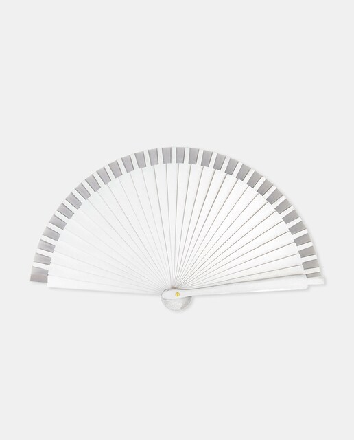 Imagem 0 de Leque de madeira dourado de tamanho de mala