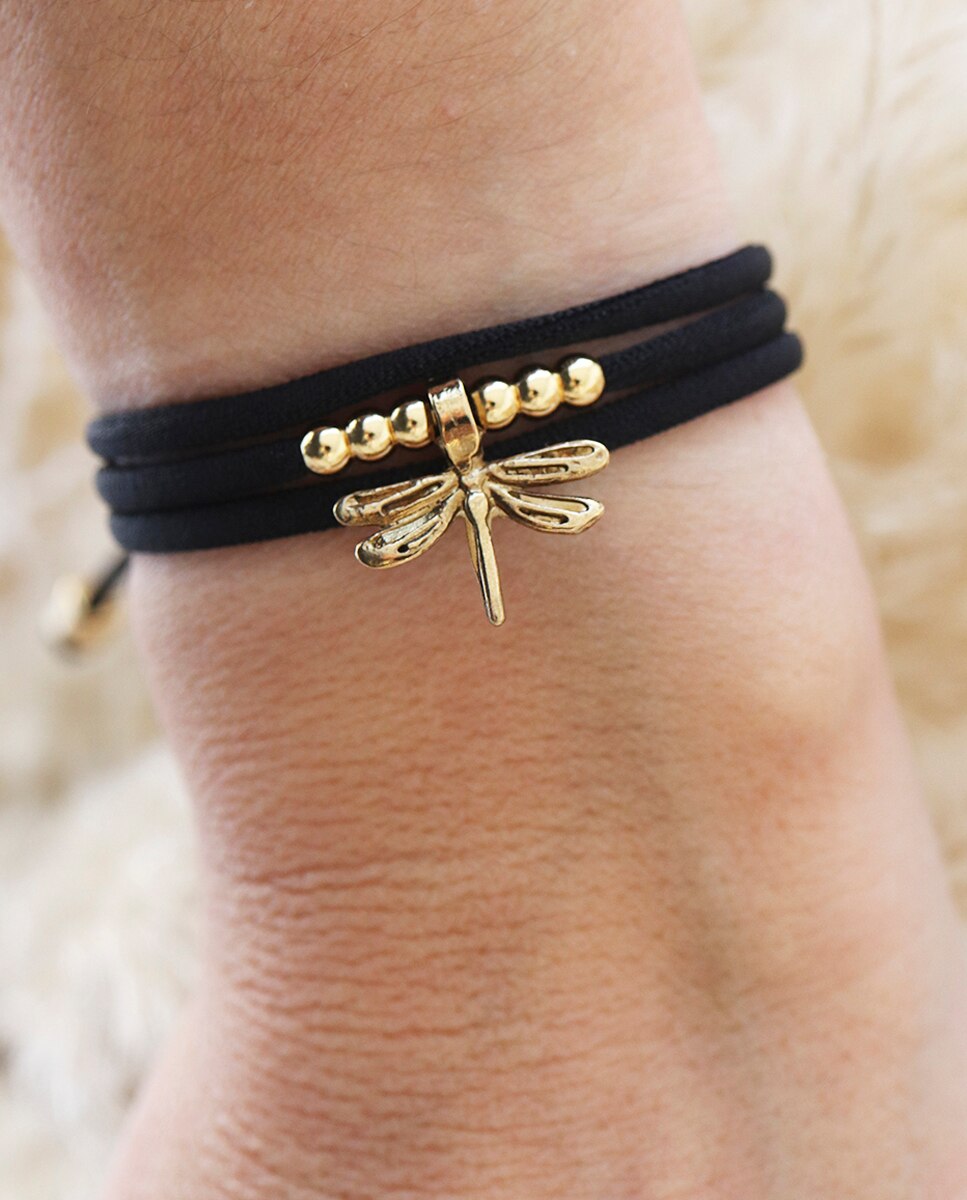 Collar Miz Libélula - ÉMOLO - Negro Negro-5